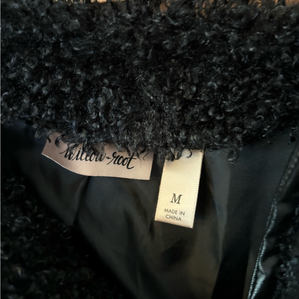 Willow & Root Patchwork Fur Coat - image 4